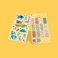 Gambar Capricorn Design Sticker Pack Label Motif Animal STR 005 - ANIMAL dari Capricorn Design Kota Tangerang Selatan 4 Tokopedia