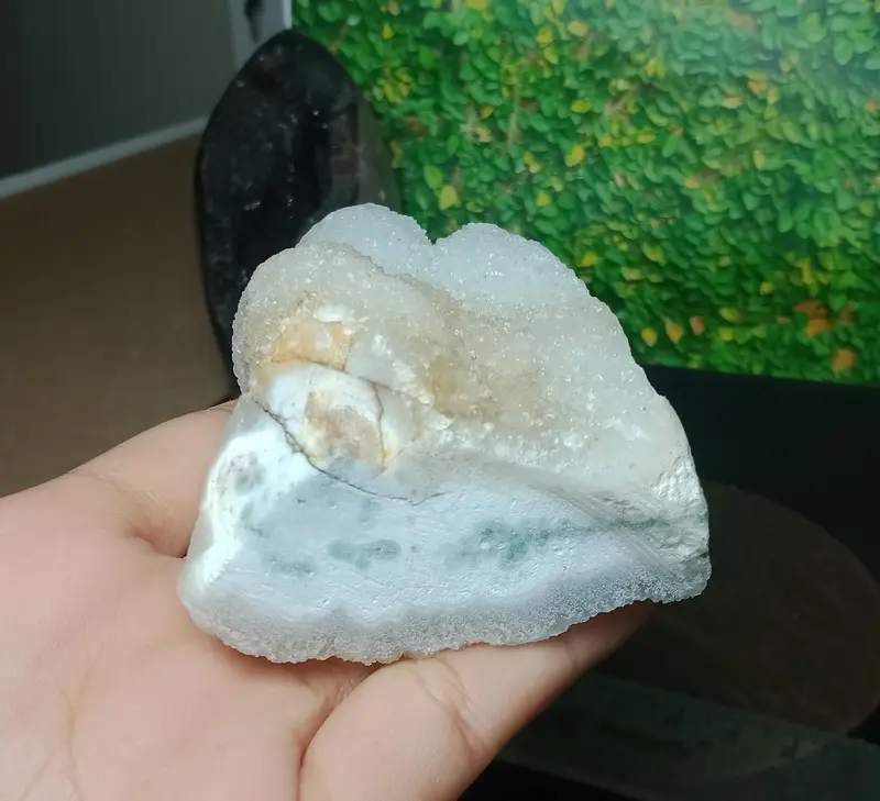 Crystal Natural Clear Quartz Druzy from Cactus Batch Cluster (4) 5