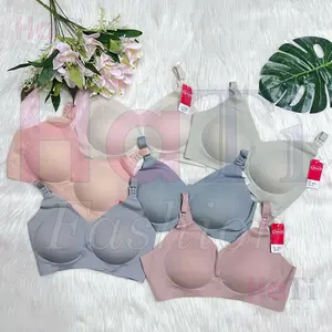 Bra BH Nursing Bra/Menyusui Sorex 8094 - Tanpa Kawat - Full Cup - Seamless (Size: M-XXL)