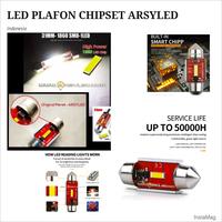 Gambar ARSY LED Lampu Kabin Plafon Mobil Xpander Livina Chipset 3570 CSP Car - Putih dari ARSYLED MALL Kota Administrasi Jakarta Selatan 4 Tokopedia
