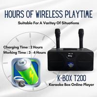 Gambar KJB Karaoke Box T200 T 200 Karaoke Player K-BOX Soundbox Karaoke dari Semeru Elektronik Solo Kota Surakarta 3 Tokopedia