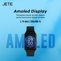 Gambar JETE Smartband Amoled JETE AM5 100 Sport Mode + IPX67 - Garansi 2 Tahun - Hitam dari JETE Authorized Store Kota Balikpapan 2 Tokopedia