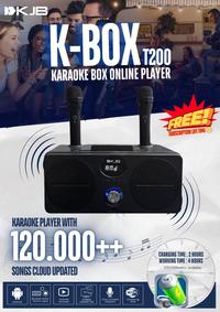 Gambar KJB Karaoke Box T200 T 200 Karaoke Player K-BOX Soundbox Karaoke dari Semeru Elektronik Solo Kota Surakarta 4 Tokopedia