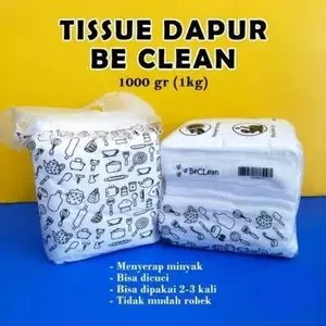 Tisu Be clean 1 KG - tisu kiloan - tisu kompor serbaguna