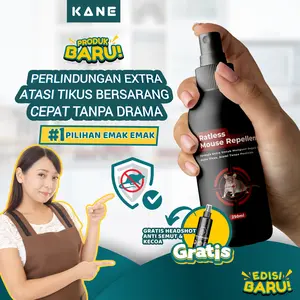 KANE Pengusir Tikus Got Rumah Anti Tikus 250ml Pembasmi Tikus Alami Racun Tikus Cair