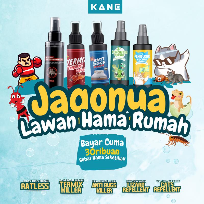 KANE Pengusir Tikus Got Rumah Anti Tikus 250ml Pembasmi Tikus Alami Racun Tikus Cair 4