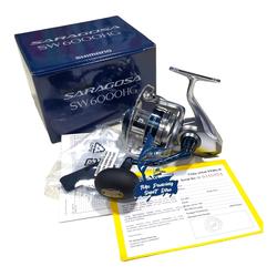 harga reel shimano saragosa sw 6000 A : Sports & Outdoors Benefiting from an IPX8 Shimano Saragosa 6000F Saltwater Offshore
