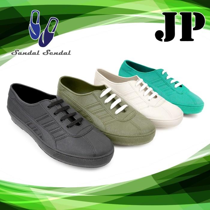 Sepatu Bola JP 9001 PUTIH HITAM HIJAU TOSCA- Sepatu Multi Fungsi Boots