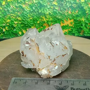 Natural Clear Quart Flower Cluster (2)