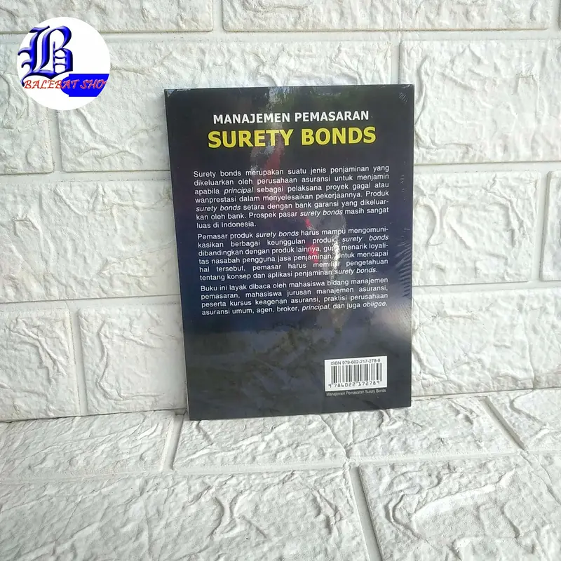 Buku MANAJEMEN PEMASARAN Surety Bonds     Prof. Dr. Amron S.E., M.M.     BUMI AKSARA AJ-MNJ-PSN FAKULTAS MANAJEMEN Universitas Dian Nuswantoro 4