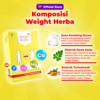 Gambar Paket Sehat Weight Herba - Suplement Penambah Nafsu Makan 100% Alami dari Weight Herba_NEW Kota Administrasi Jakarta Utara 5 Tokopedia