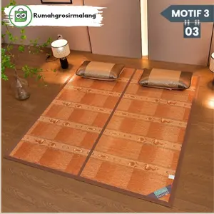 Tikar Lipat Bambu Tatami / Matras Bambu Alas Kasur Serbaguna