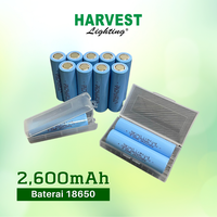 Gambar BATERAI 18650 -PAKET BATTERY LITHIUM ION FLATHEAD HARVEST LED ORIGINAL - Flat 4K 2600mAh dari Harvest Lighting Store Kota Administrasi Jakarta Barat 3 Tokopedia
