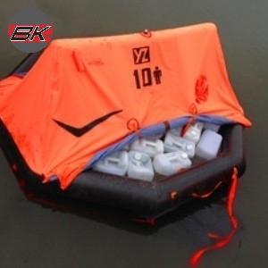 Jual Throwing Type Inflatable Life Raft SOLAS / Life Raft 10 Person ...
