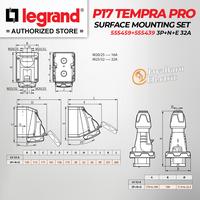 Gambar Legrand Paket Set Plug Surface Mounting Socket 3P+N+E / 5 Pin 32A IP67 dari Sinar Jaya Baru_NEW Kota Administrasi Jakarta Barat 5 Tokopedia