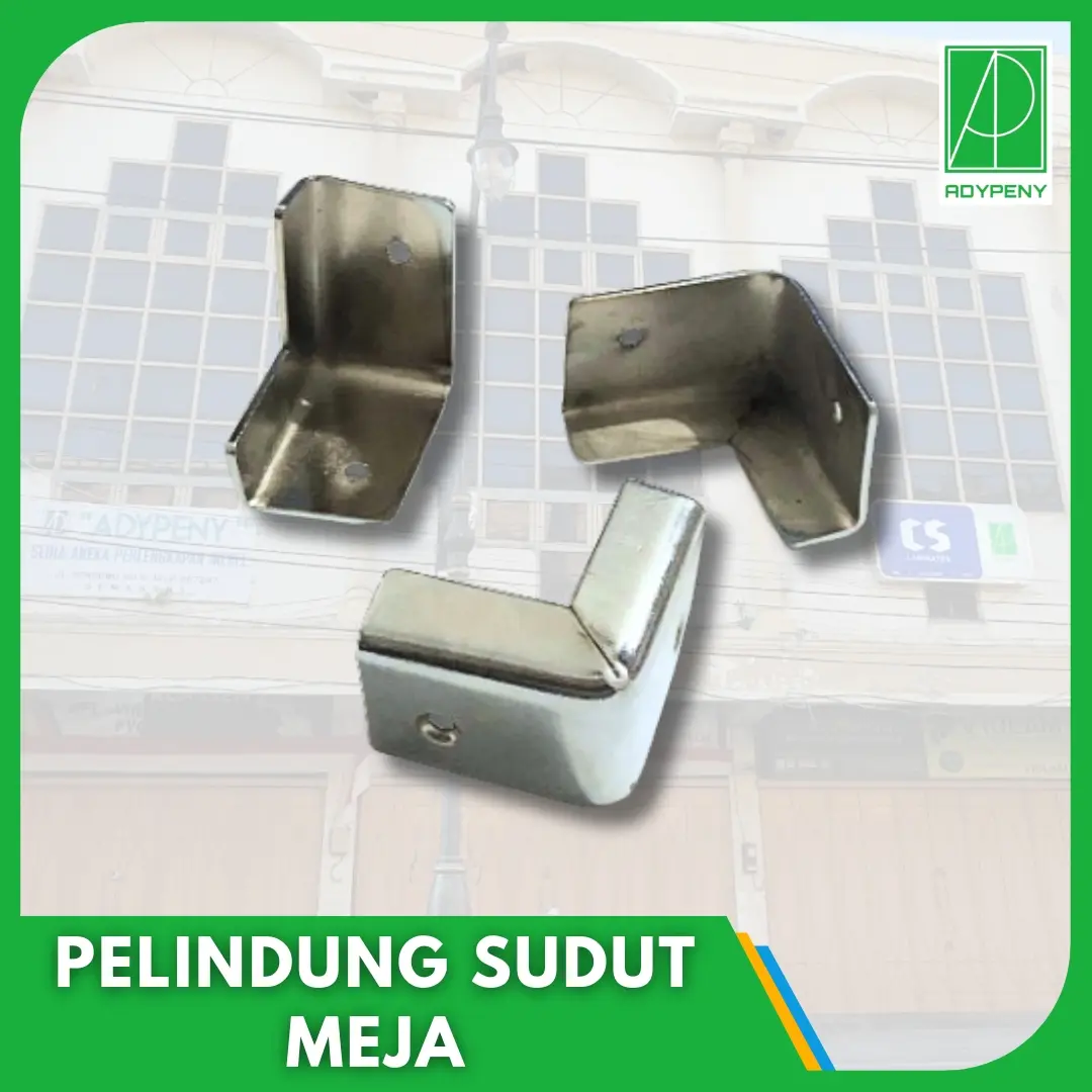 Pelindung Pengaman Cover Sudut Siku Meja Besi Model Siku