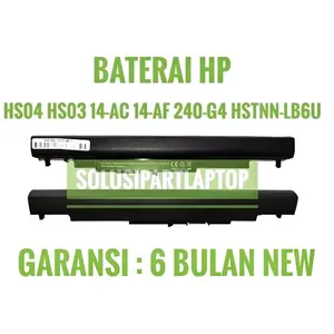 BATERAI HP HS04 HP 245 255 14.6V --- 2670mAh HSTNN-LB6V New Bergaransi