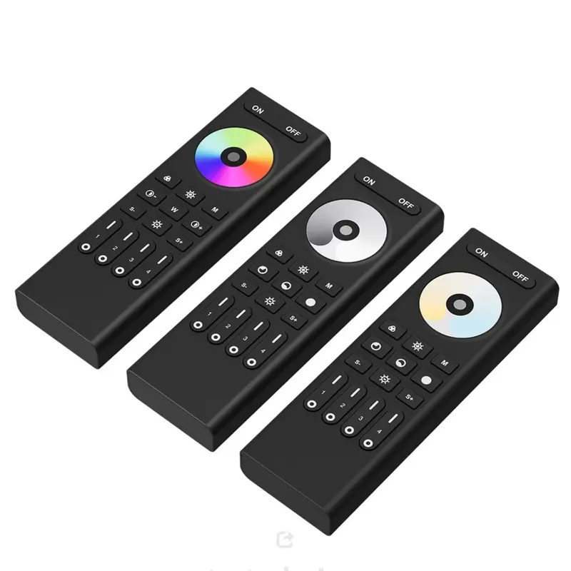 AMC 2.4G RF Dimming Remote Control 4-Zone RGBCCT CCT Single Color 6
