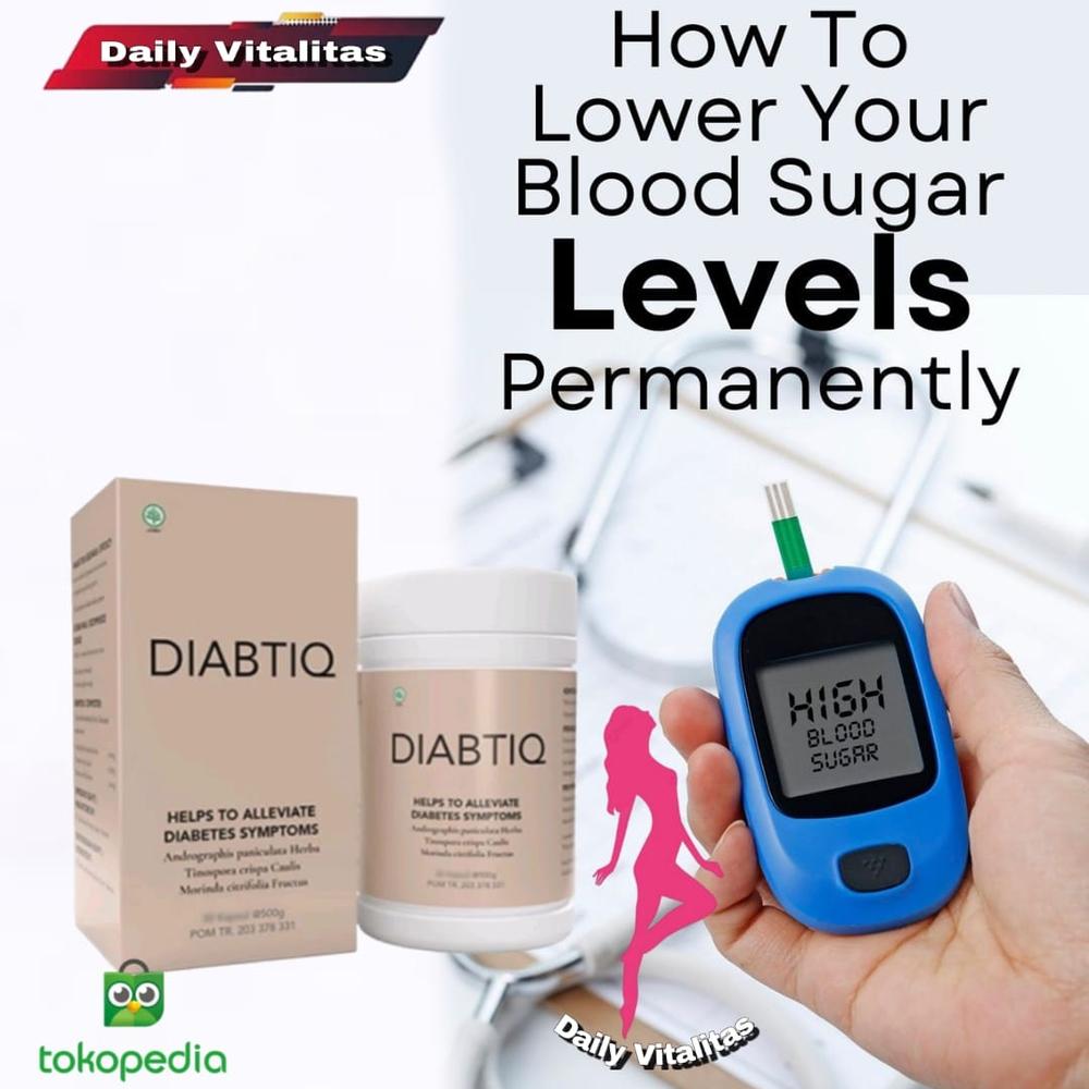diabtiq asli original obat diabetes