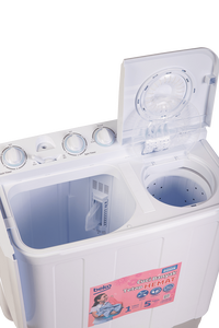 Gambar MESIN CUCI BEKO 2 TABUNG 6 KG LOWWATT TWINTUB WTTA-6503 6503 WTTA6503W dari Darrie Store Kota Depok 4 Tokopedia