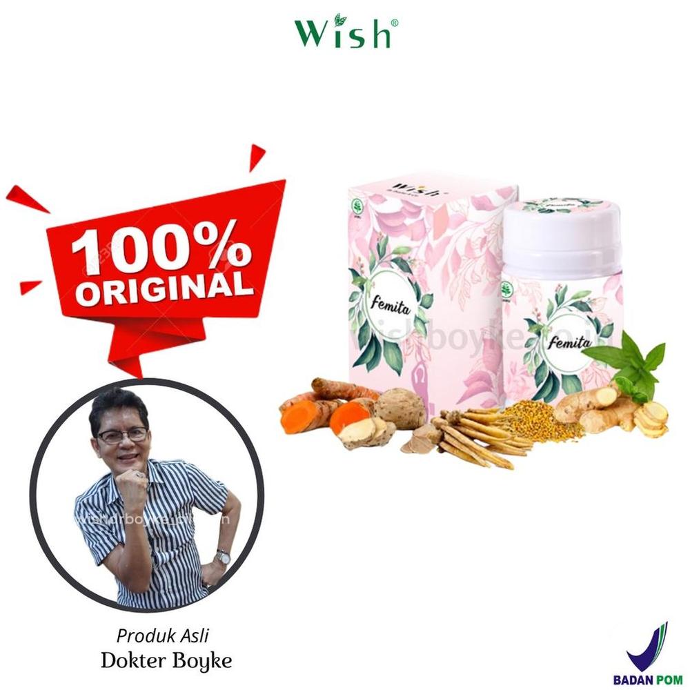 Femita Wish Dr Boyke Original Penambah kesuburan wanita READY