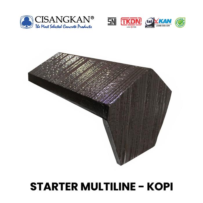 Gambar Starter Genteng tipe Victoria MultiLine Warna Kopi dari CISANGKAN Kota Bandung Tokopedia