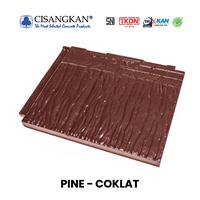 Gambar Genteng Cisangkan tipe Victoria Pine Warna Coklat - DIBAWAH 99 PCS dari CISANGKAN Kota Bandung 2 Tokopedia