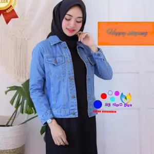 jaket biondy wanita Jaket Jeans Wanita Biondy Aurora/Jaket Jeans cewek