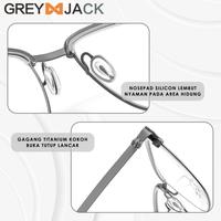 Gambar Grey Jack Kacamata Antiradiasi Blueray Baahan Titanium Style Kotak Bisnis Fashion Pria & Wanita 2605 - GREY, BLUERAY NORMAL dari Grey Jack Eyewear Kota Administrasi Jakarta Barat 5 Tokopedia