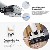 Gambar [Sample processing] Roborock Flexi Pro Wet Dry Vacuum Cleaner  | 180° Flat Lie Down  |  5 Minutes Auto Roller Drying | 60°C Hot Water Wash | Support Apps and Voice Alerts - Flexi Pro dari Roborock Kab. Tangerang 5 Tokopedia