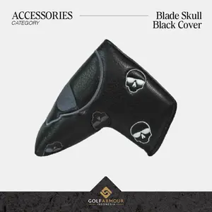Golf Armour Blade Skull Black Cover