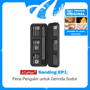 Duka aTuman EP1 Electric Sanding Pen Mesin Gerinda Precision 1300mAh 19000RPM type-c charging cordless Multi Oskilasi Ukiran dan pemoles halus