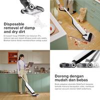 Gambar [Sample processing] Roborock Flexi Pro Wet Dry Vacuum Cleaner  | 180° Flat Lie Down  |  5 Minutes Auto Roller Drying | 60°C Hot Water Wash | Support Apps and Voice Alerts - Flexi Pro dari Roborock Kab. Tangerang 2 Tokopedia