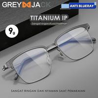 Gambar Grey Jack Kacamata Antiradiasi Blueray Baahan Titanium Style Kotak Bisnis Fashion Pria & Wanita 2605 - GREY, BLUERAY NORMAL dari Grey Jack Eyewear Kota Administrasi Jakarta Barat 3 Tokopedia
