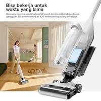 Gambar [Sample processing] Roborock Flexi Pro Wet Dry Vacuum Cleaner  | 180° Flat Lie Down  |  5 Minutes Auto Roller Drying | 60°C Hot Water Wash | Support Apps and Voice Alerts - Flexi Pro dari Roborock Kab. Tangerang 4 Tokopedia