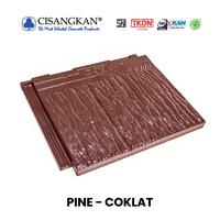 Gambar Genteng Cisangkan tipe Victoria Pine Warna Coklat - DIBAWAH 99 PCS dari CISANGKAN Kota Bandung 1 Tokopedia