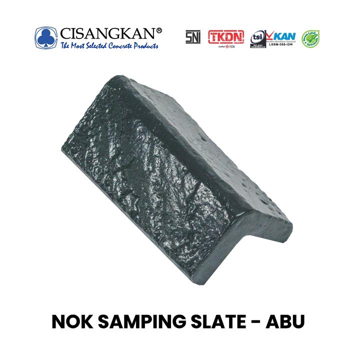 Gambar Nok Samping Genteng tipe Victoria Slate Warna Abu dari CISANGKAN Kota Bandung Tokopedia