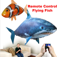 Gambar Remote Control Air Swimmers RC Fish Shark Balloon / Balon RC Ikan - Shark dari Live4Toys Kota Bekasi 3 Tokopedia