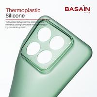 Gambar BASAIN Casing Untuk Xiaomi 14/Pro Soft Silicone 2.0 Case - Green - Xiaomi 14 dari BASAIN Store Kota Bandung 5 Tokopedia