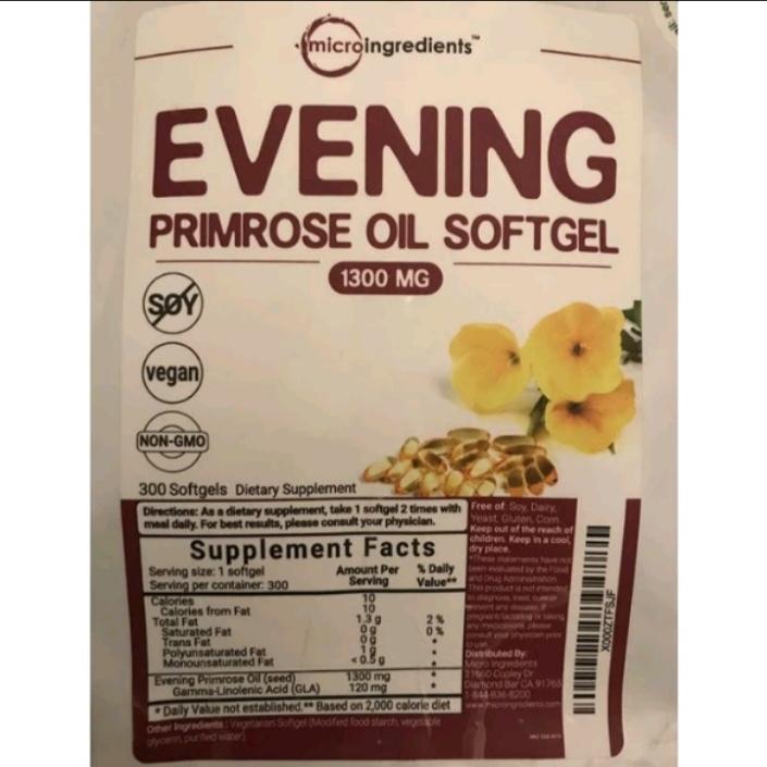 Vitamin Microingrediens Evening untuk kulit kering berkerut original