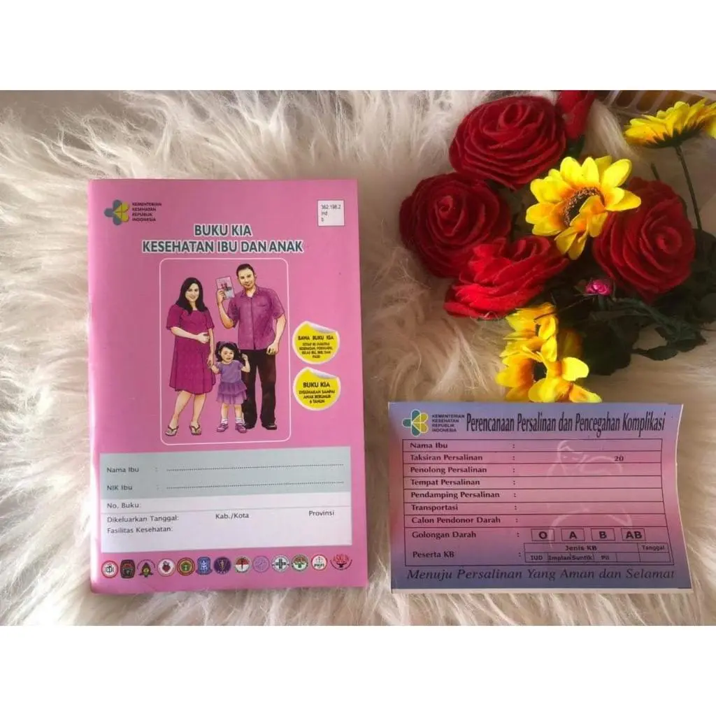 Buku kia /Buku pink (free stiker)