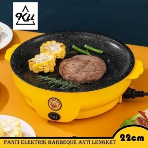 Xiao Ming Duck-Frying Pan Korean Grill Pan Electrik 22 Cm