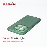Gambar BASAIN Casing Untuk Xiaomi 14/Pro Soft Silicone 2.0 Case - Green - Xiaomi 14 dari BASAIN Store Kota Bandung 3 Tokopedia