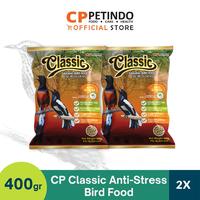 Gambar CP Classic Anti-Stress Pakan Burung 400gr Bird Food - Isi 2 dari CPPETINDO Official Shop Kota Depok 1 Tokopedia