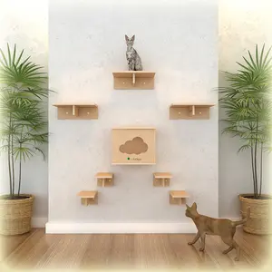 PAKET HEMAT 1 BOX DENGAN AMBALAN BERLIMPAH CAT CONDO PLAYGROUND