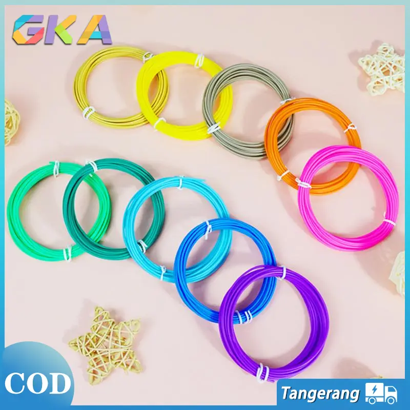 【10-20 Warna 5 Meter】3D Printer Filament/Filament Refill PLA