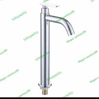 Gambar kran air keran wastafel cuci tangan minimalis tinggi (30 cm ) dari wahana.sanitary Kota Administrasi Jakarta Pusat 3 Tokopedia
