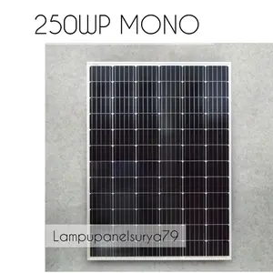 Panel Surya Solar Panel Solarcell Solana Mono 250wp 250WP + Packing Kayu