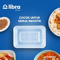 Gambar 500PCS NEW PERDUS bowl mangkok bulat 450 ml + tutup food container dari Libra Pack Kota Tangerang 4 Tokopedia