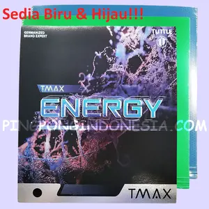 Tuttle TMAX Energy - Rubber Karet Pingpong Tenis Meja Bat Bet Max Hardness 48-50 Tuttle TMX Energy